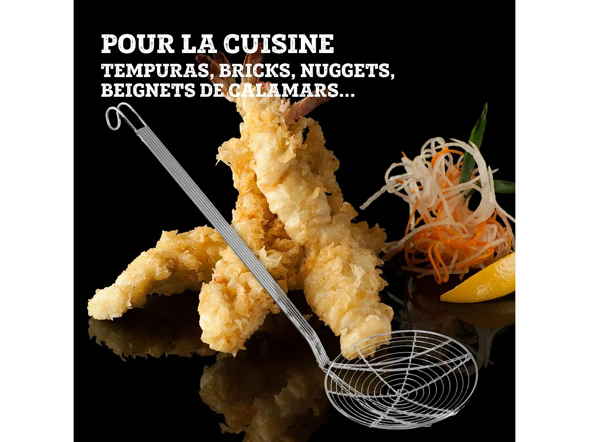 Ecumoire de cuisine inox 46,5 cm FM Professional Divers