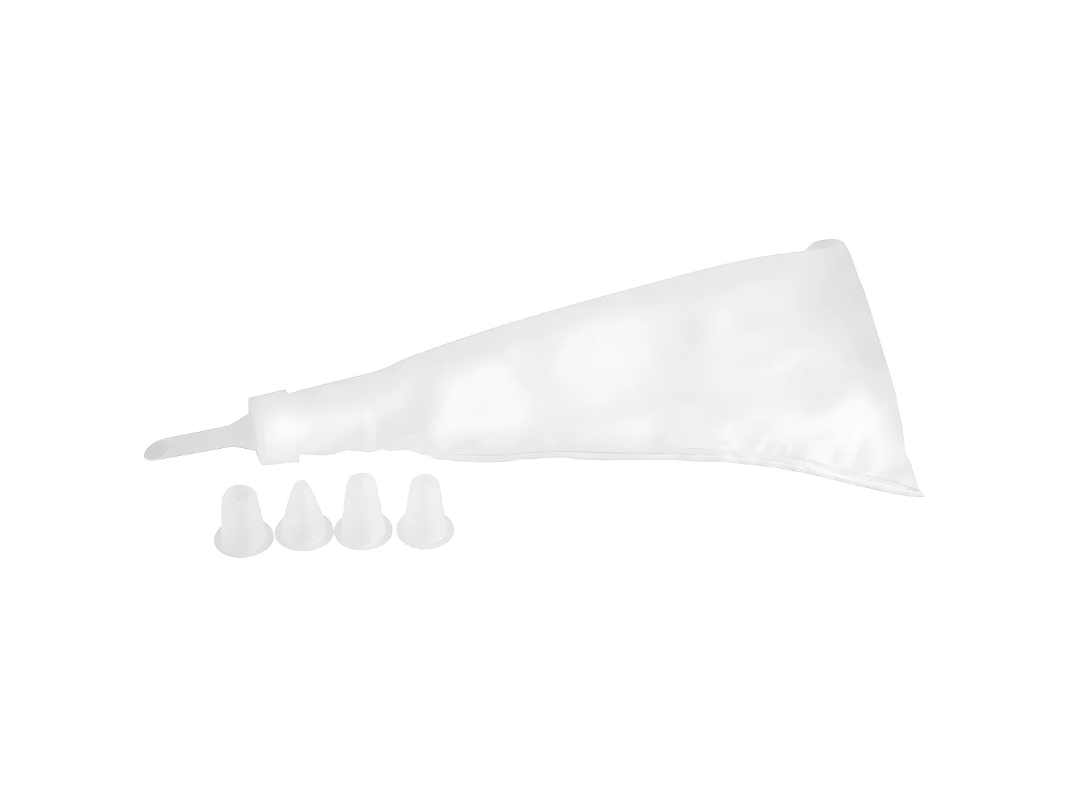 Poche à douille et 5 embouts en plastique 28 cm Zenker Smart Pastry