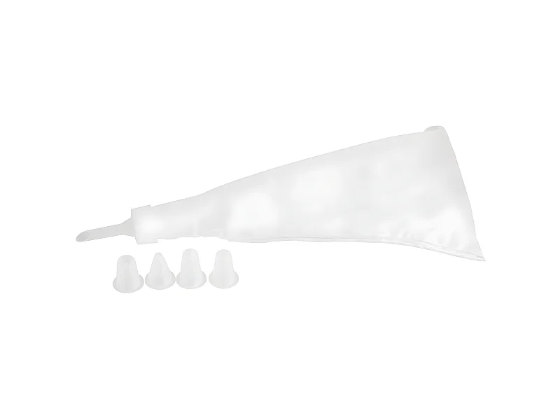 Poche à douille et 5 embouts en plastique 28 cm Zenker Smart Pastry