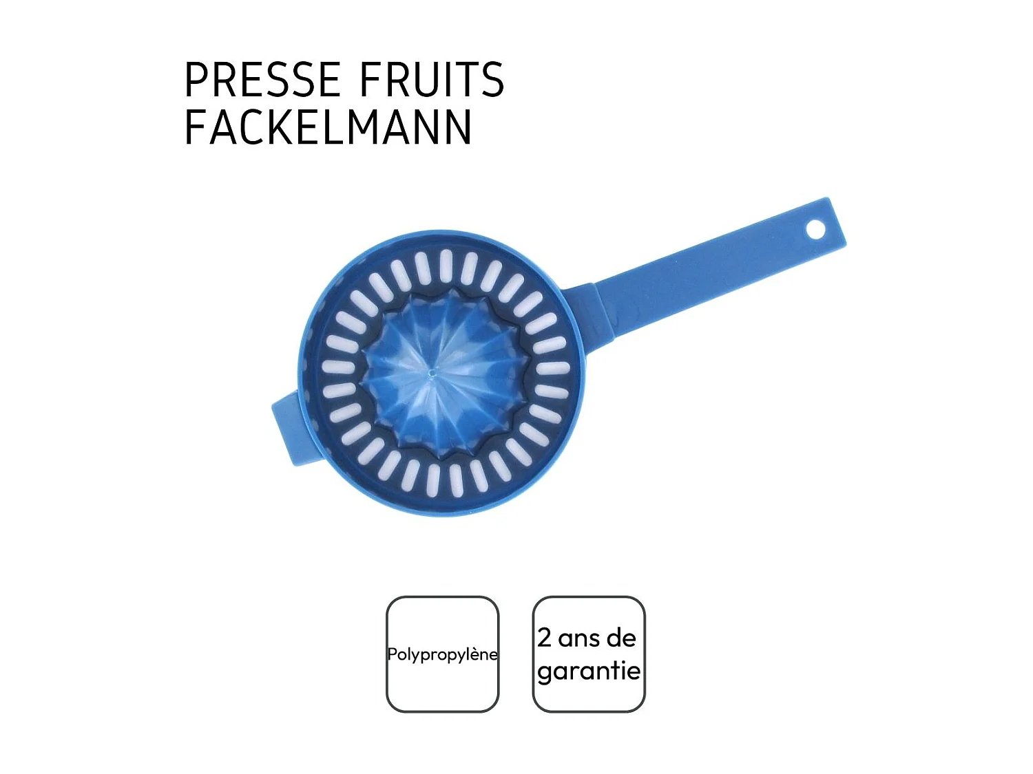 Presse-agrumes manuel Fackelmann Elemental