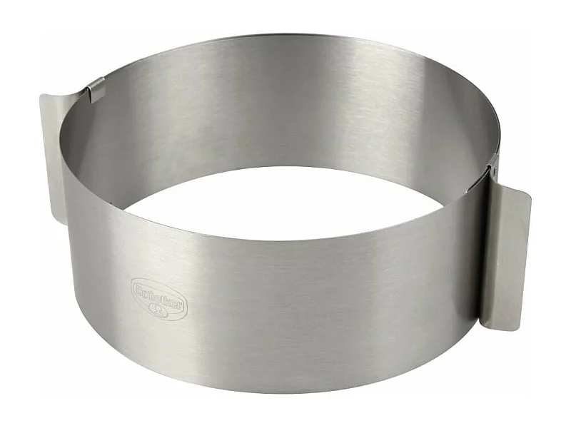 Cercle à pâtisserie en acier inoxydable extensible de 16 à 30 cm Dr. Oetker Varino
