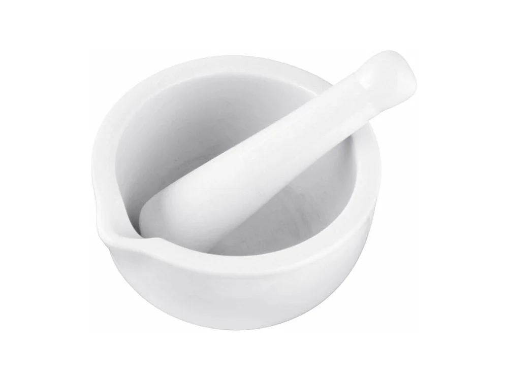 Mortier de cuisine avec pilon en porcelaine Fackelmann Basic