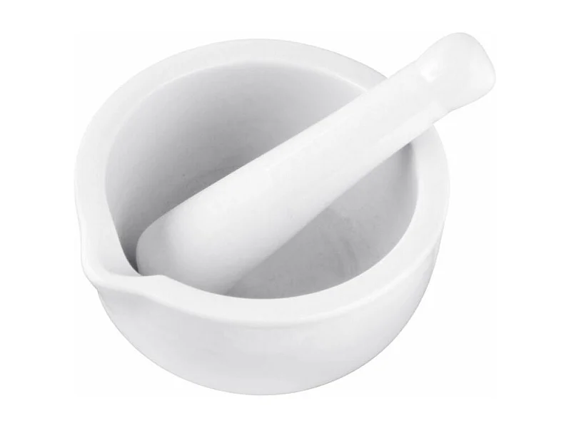 Mortier de cuisine avec pilon en porcelaine Fackelmann Basic