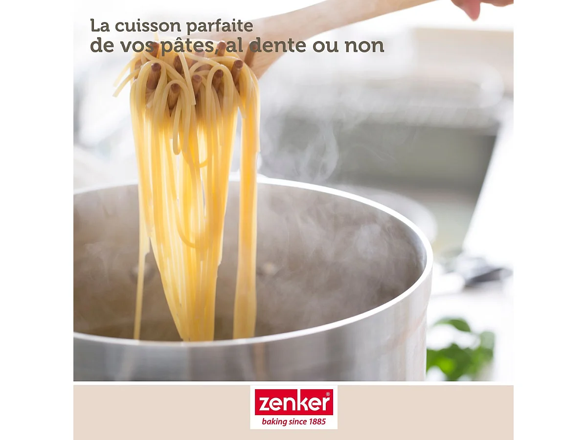 Minuteur de cuisine magnétique 1h en acier Zenker Smart Pastry