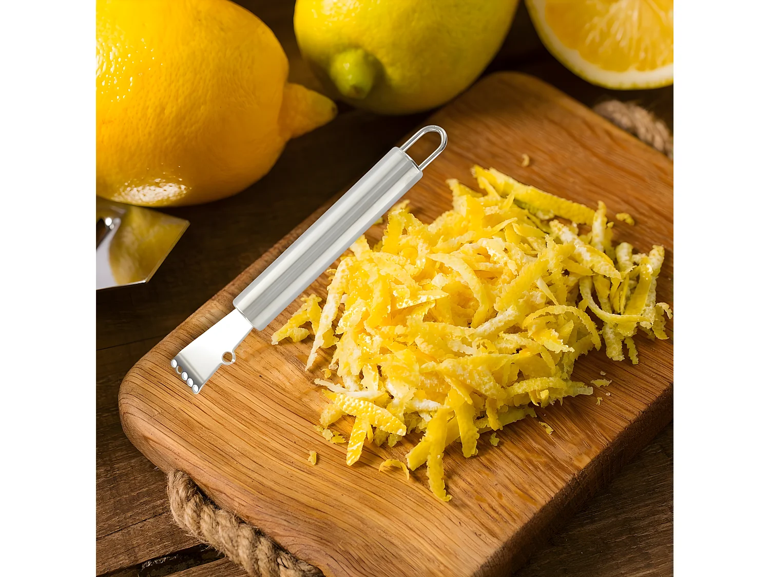 Zesteur d'agrumes 16 cm Fackelmann Elemental