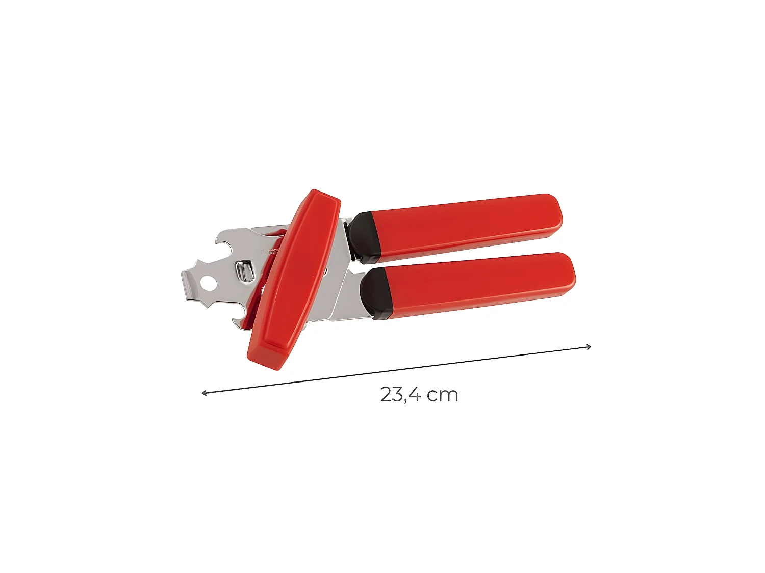 Ouvre boîte 3 en 1 pour gaucher 17 cm Fackelmann Basic