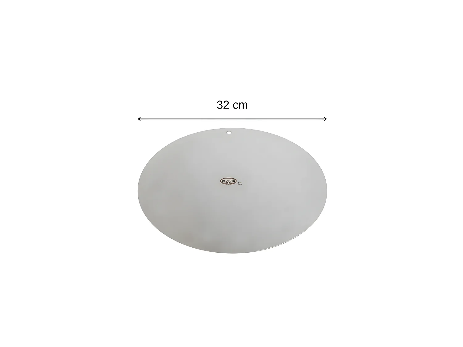 Plateau de présentation pour gâteau rond en inox Dr.Oetker Divers