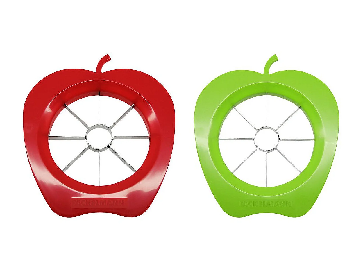 Coupe pomme en 8 morceaux couleur aléatoire Fackelmann Colors Edition