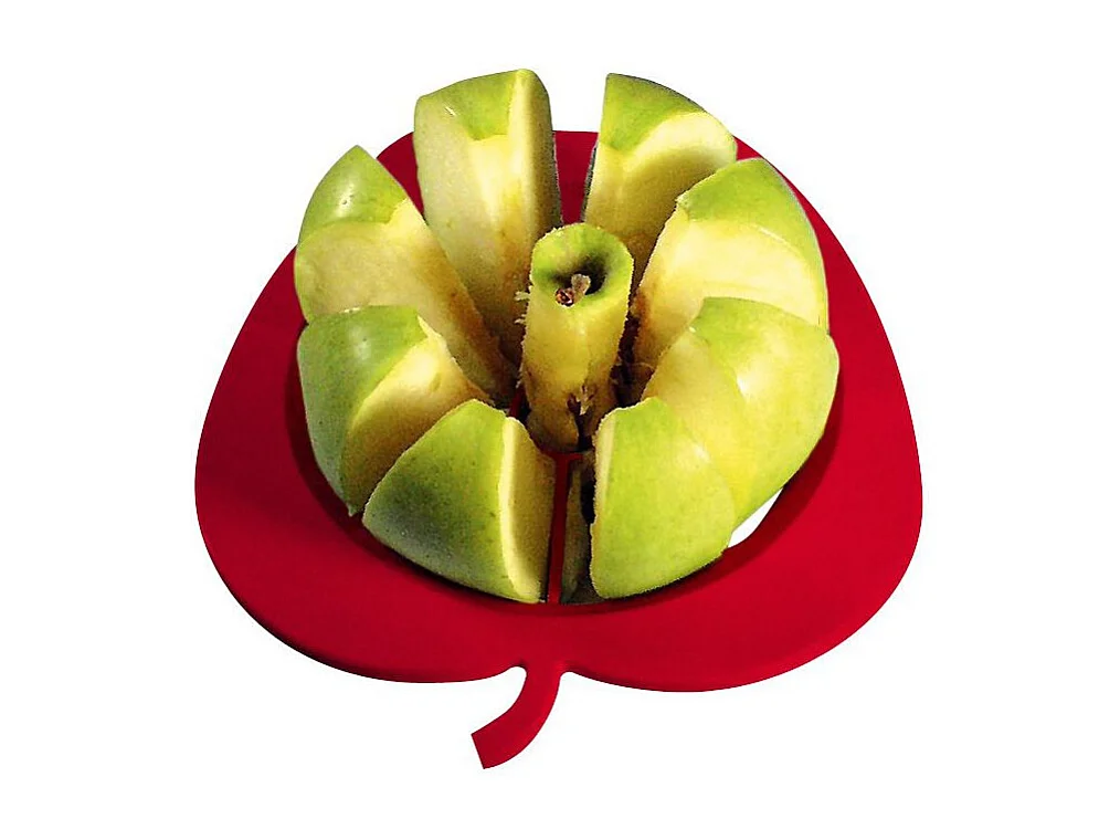 Coupe pomme en 8 morceaux couleur aléatoire Fackelmann Colors Edition