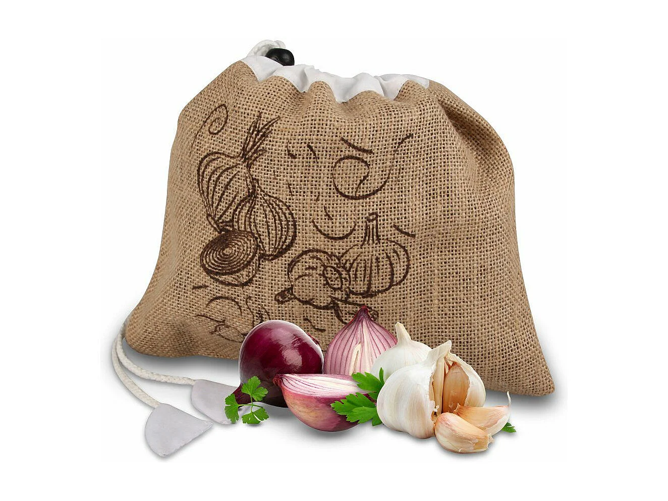 Petit sac à légumes réemployable Fackelmann Nature