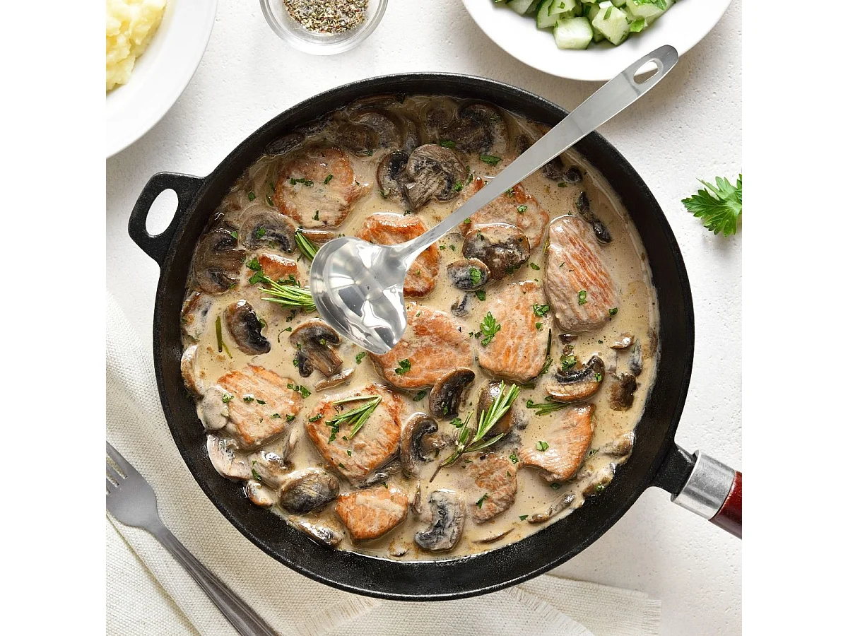 Louche ovale en inox Fackelmann Oxford