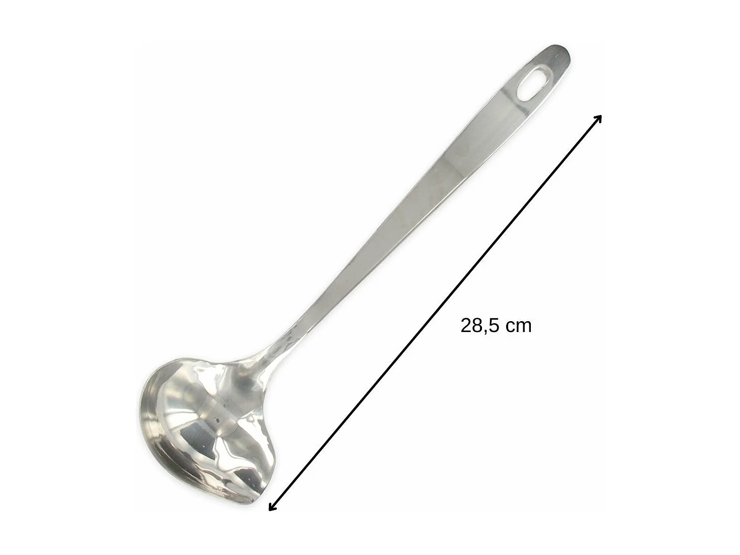 Louche ovale en inox Fackelmann Oxford