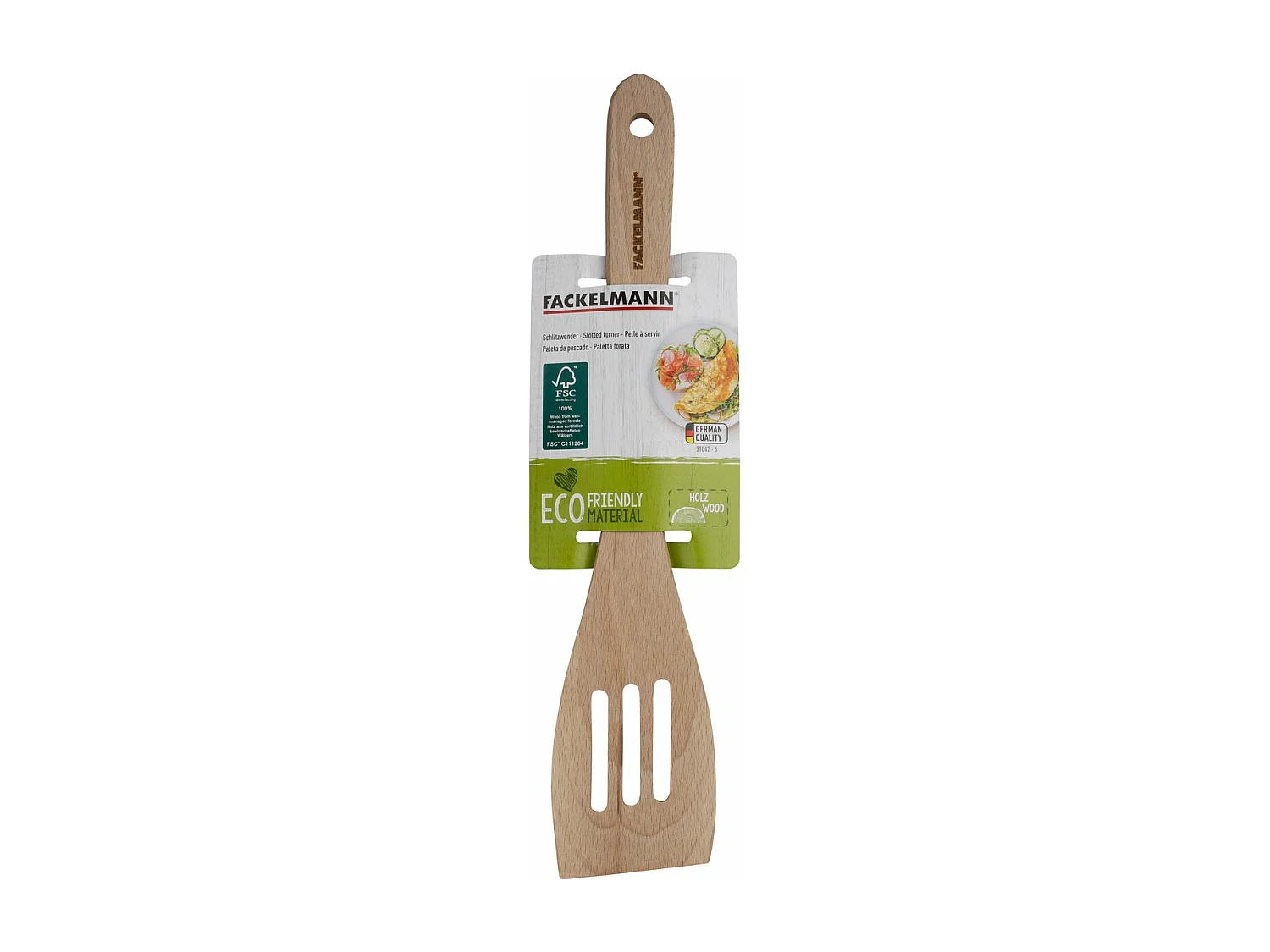 Spatule de cuisine ajourée 30 cm Fackelmann