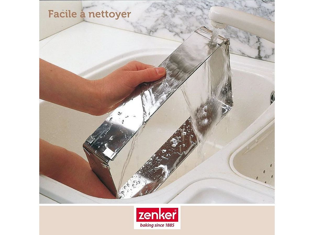 Cadre à gâteau réglable 27 à 52 cm Zenker Smart Pastry