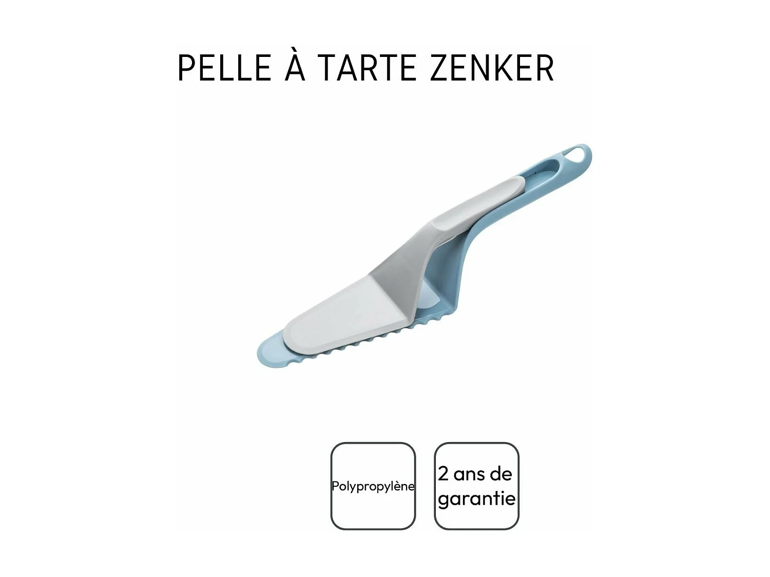 Pelle à tarte 2 en 1 28 cmZenker Sweet Sensation