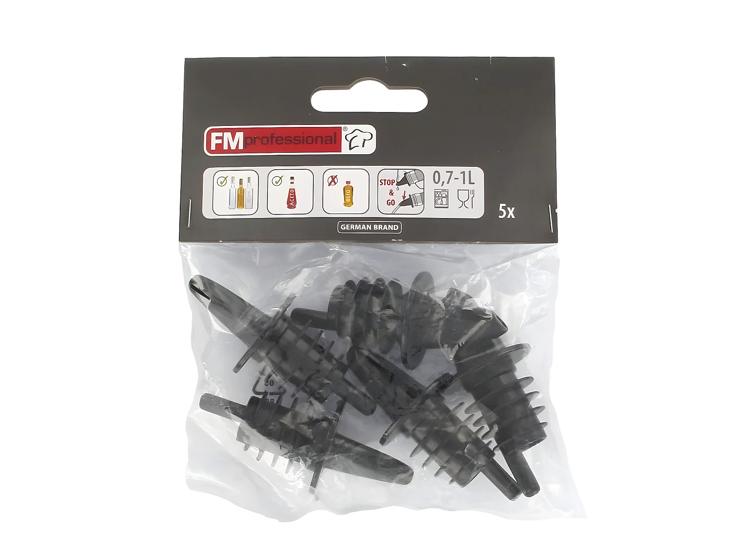 Lot de 5 bouchons verseurs FM Professional
