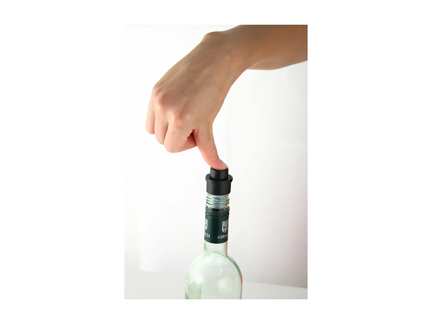 Bouchon de bouteille avec pompe vide air Fackelmann Bar Concept