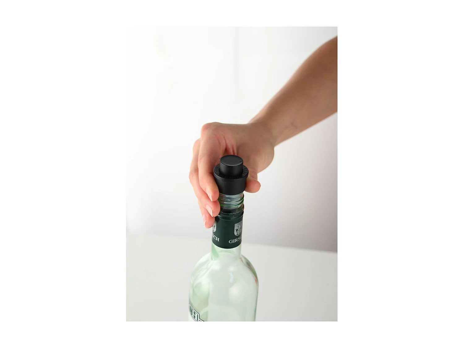 Bouchon de bouteille avec pompe vide air Fackelmann Bar Concept