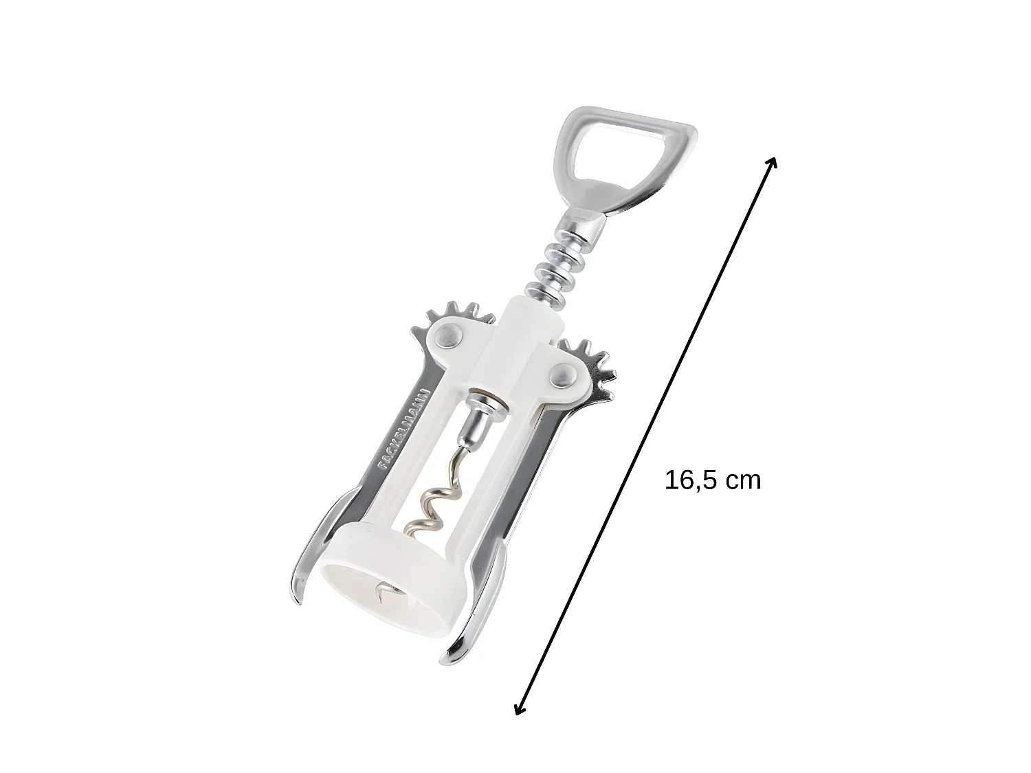 Tire-bouchon à levier blanc avec décapsuleur Fackelmann Bar Concept