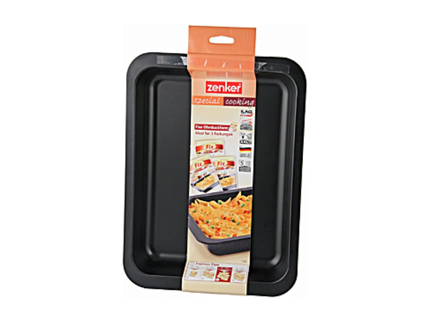 Plat à four rectangulaire 37 x 27 cm Zenker Spécial Cooking