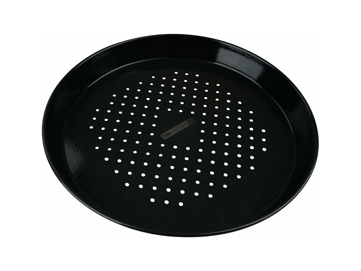 Plaque à pizza perforée ronde four et barbecue 32 cm FM Professional Barbecue