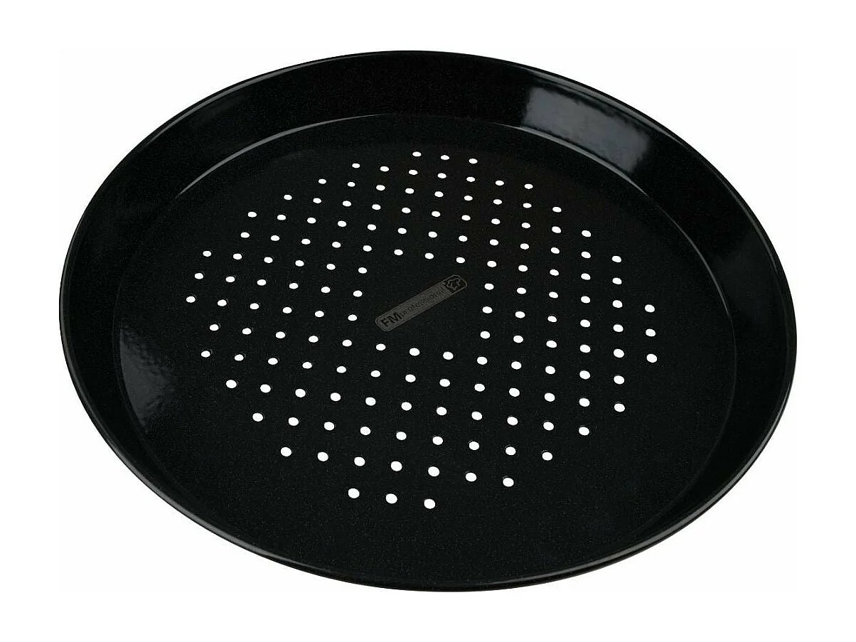 Plaque à pizza perforée ronde four et barbecue 32 cm FM Professional Barbecue