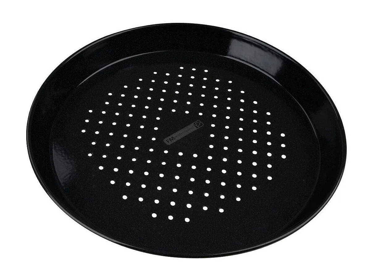 Plaque à pizza perforée ronde four et barbecue 32 cm FM Professional Barbecue