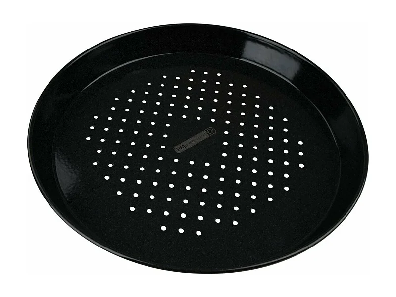 Plaque à pizza perforée ronde four et barbecue 32 cm FM Professional Barbecue