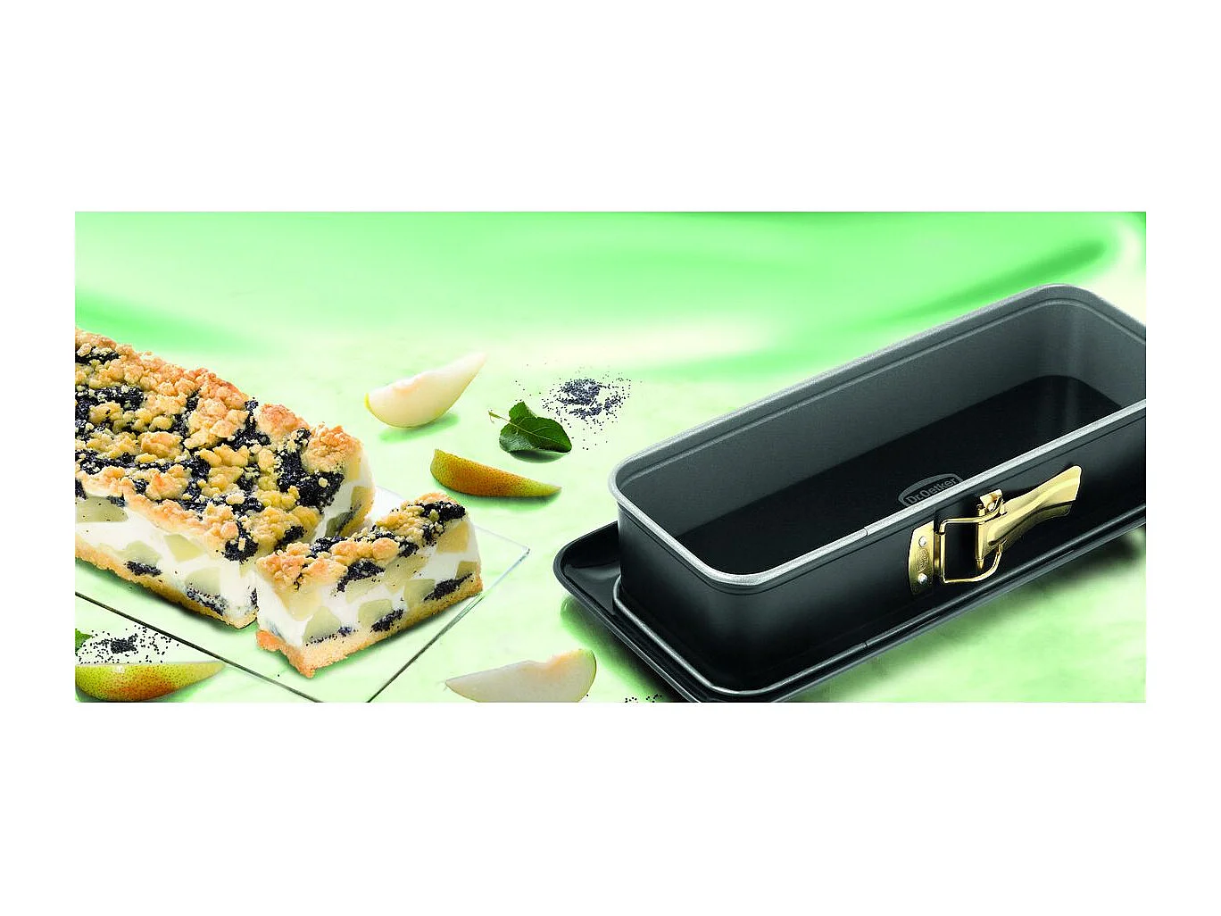 Moule à cake à charnière 30 cm Dr.Oetker Back-Idee Kreativ