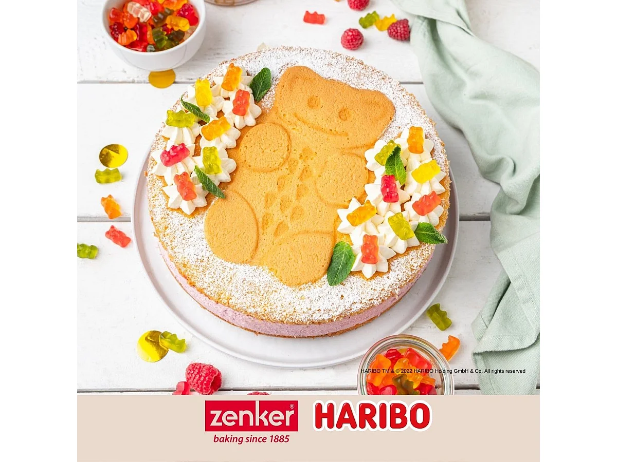 Moule à manqué à charnière 26 cm Zenker Haribo