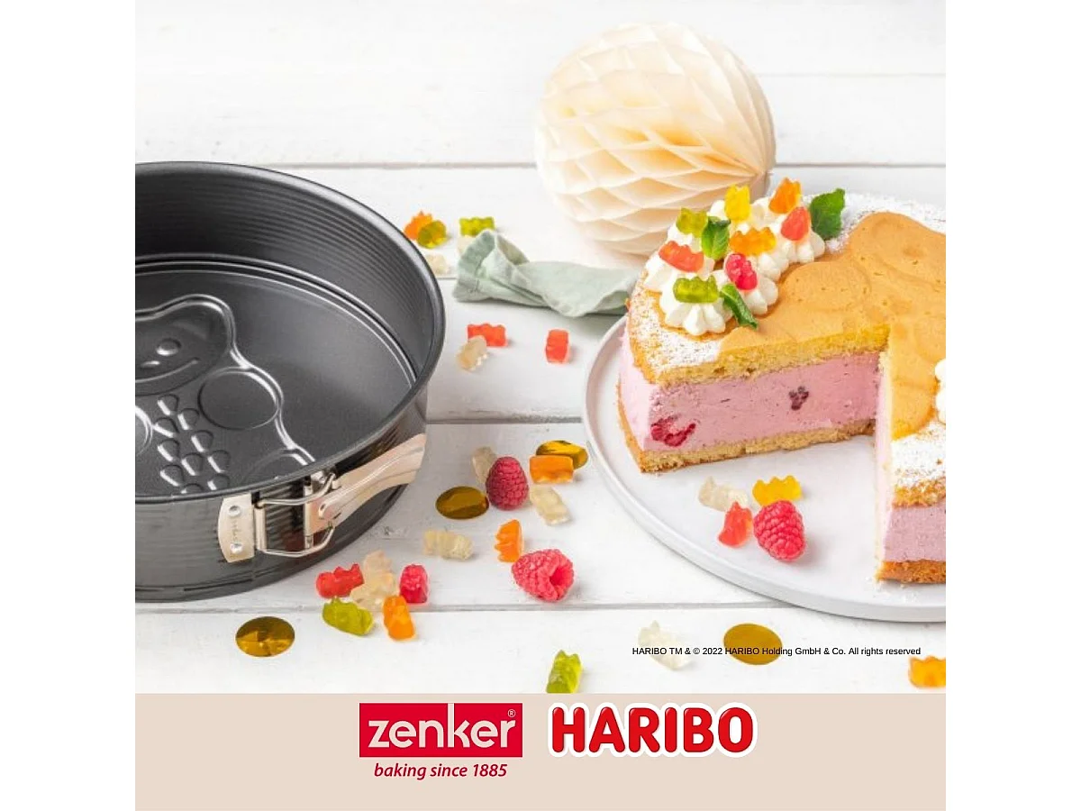 Moule à manqué à charnière 26 cm Zenker Haribo