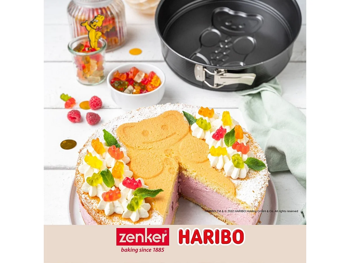 Moule à manqué à charnière 26 cm Zenker Haribo