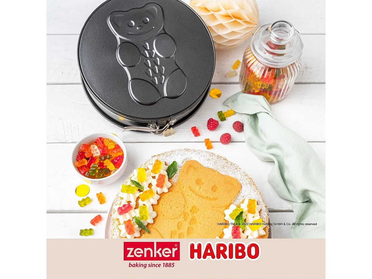 Moule à manqué à charnière 26 cm Zenker Haribo