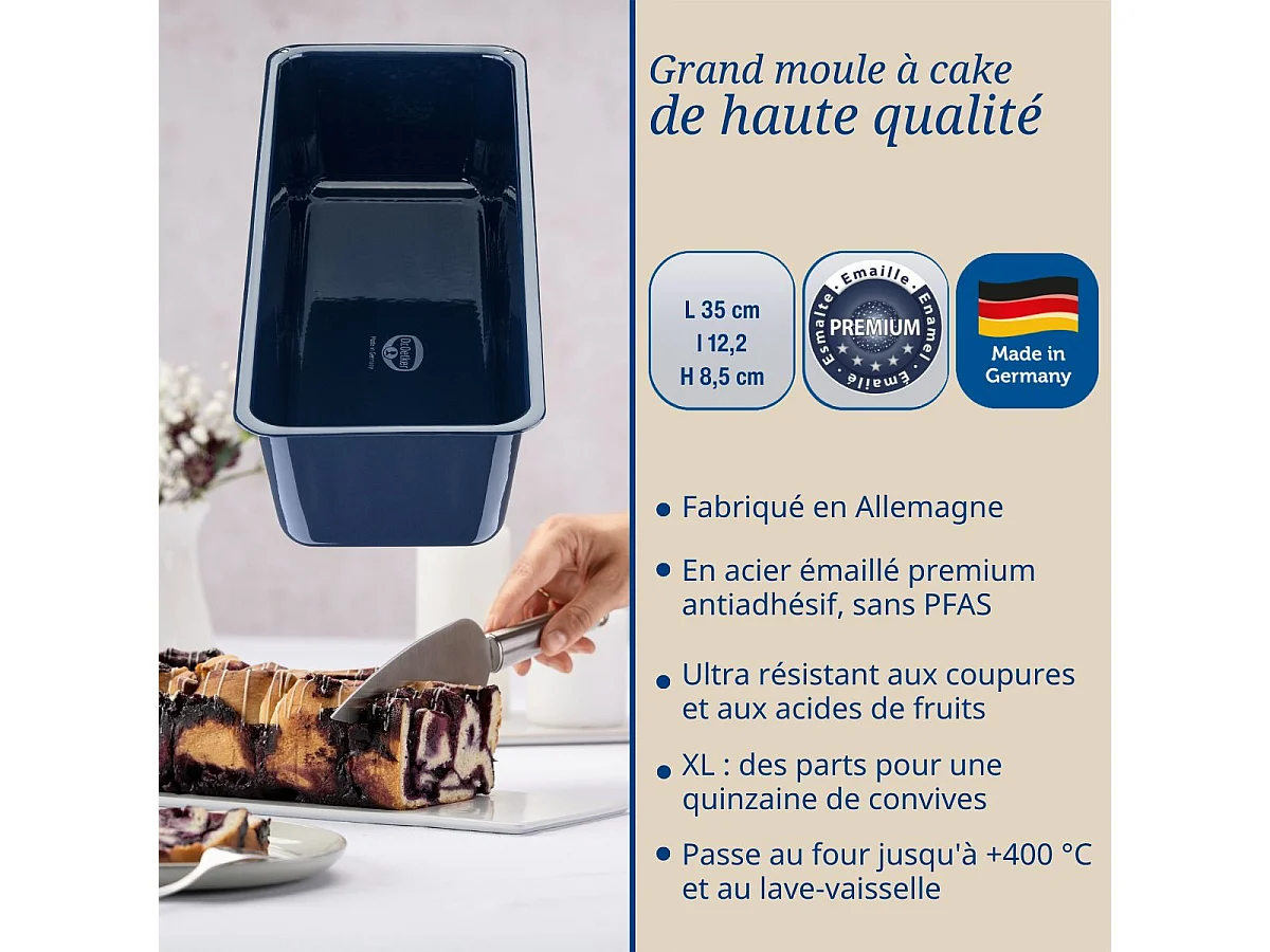 Moule à cake 35 cm Dr Oetker Back Liebe