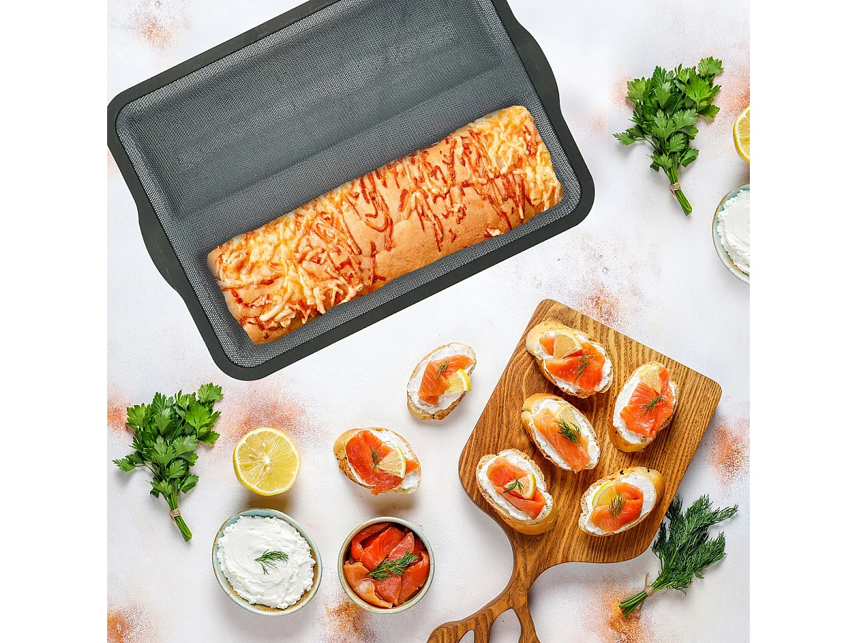 Moule à baguettes de pain 36 x 26 cm Zenker Silicone fibre de verre