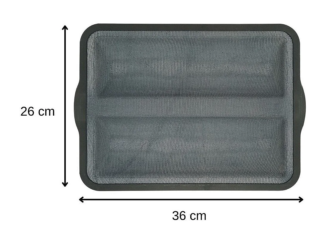 Moule à baguettes de pain 36 x 26 cm Zenker Silicone fibre de verre