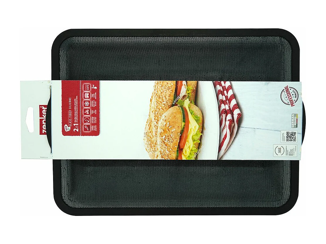 Moule à baguettes de pain 36 x 26 cm Zenker Silicone fibre de verre