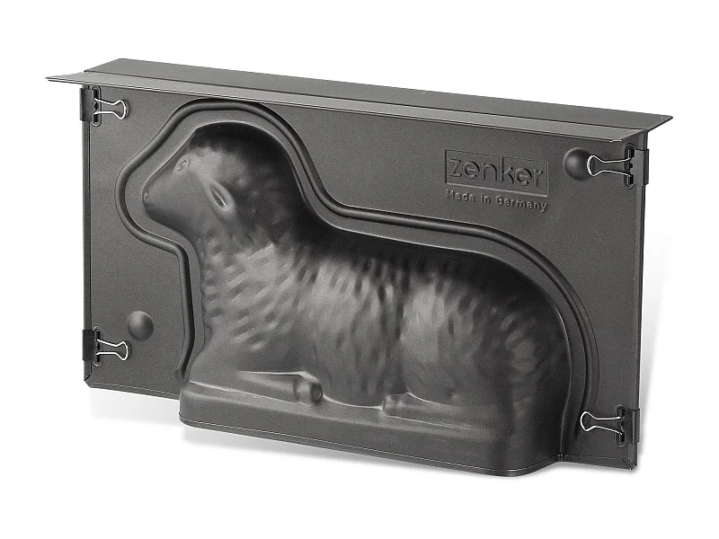 Moule à gâteau 3D en forme d'agneau pascal Zenker Special Season