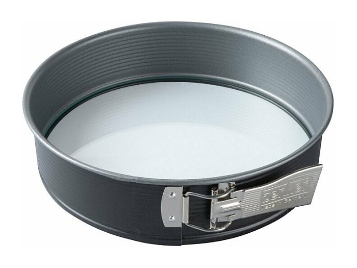 Moule à Manqué à Charnière Zenker Black Metallic – 20 Cm, Noir, Acier (neuf)