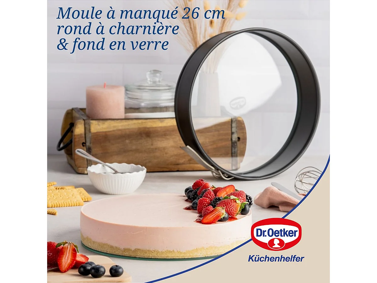 Moule à manqué à charnière 26 cm Dr.Oetker Tradition