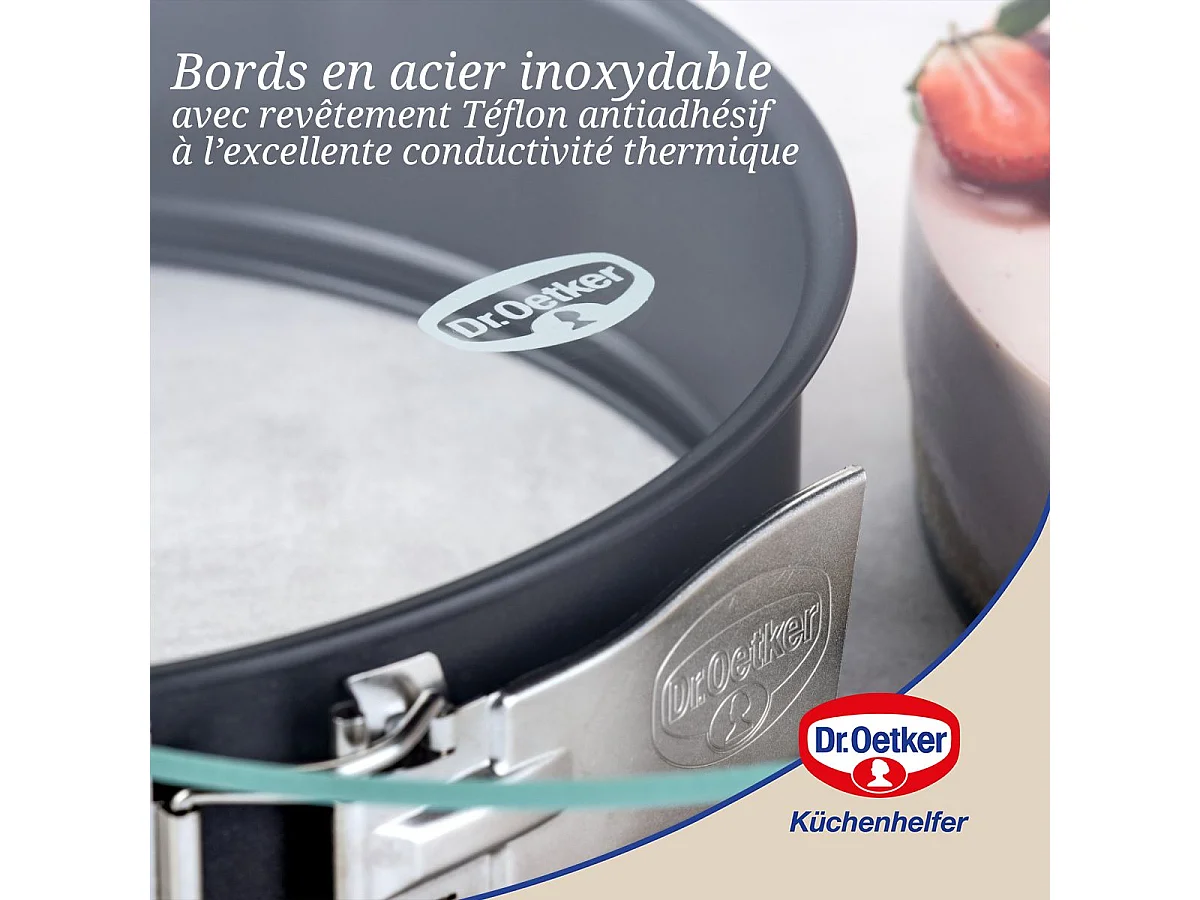 Moule à manqué à charnière 26 cm Dr.Oetker Tradition