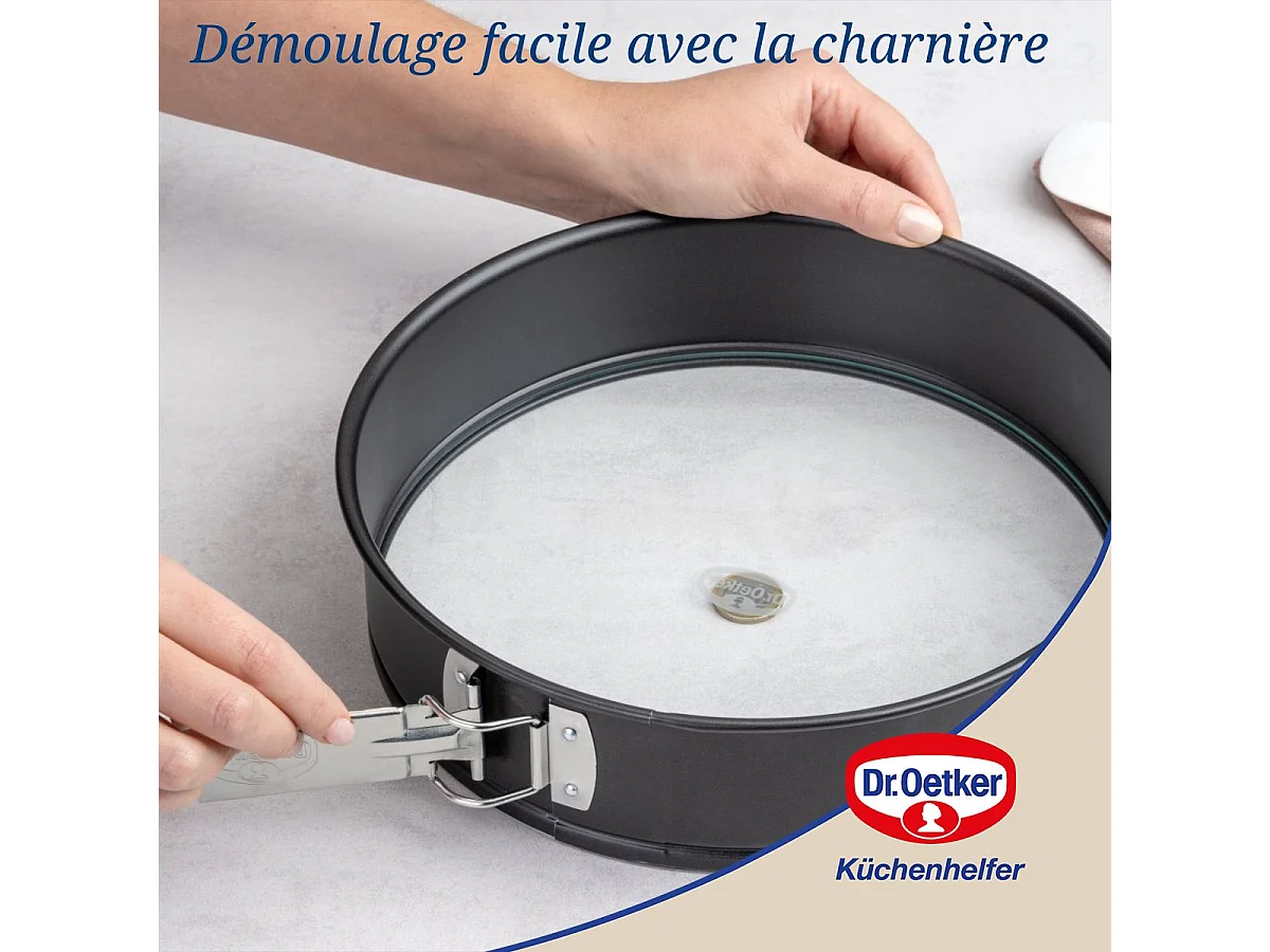 Moule à manqué à charnière 26 cm Dr.Oetker Tradition