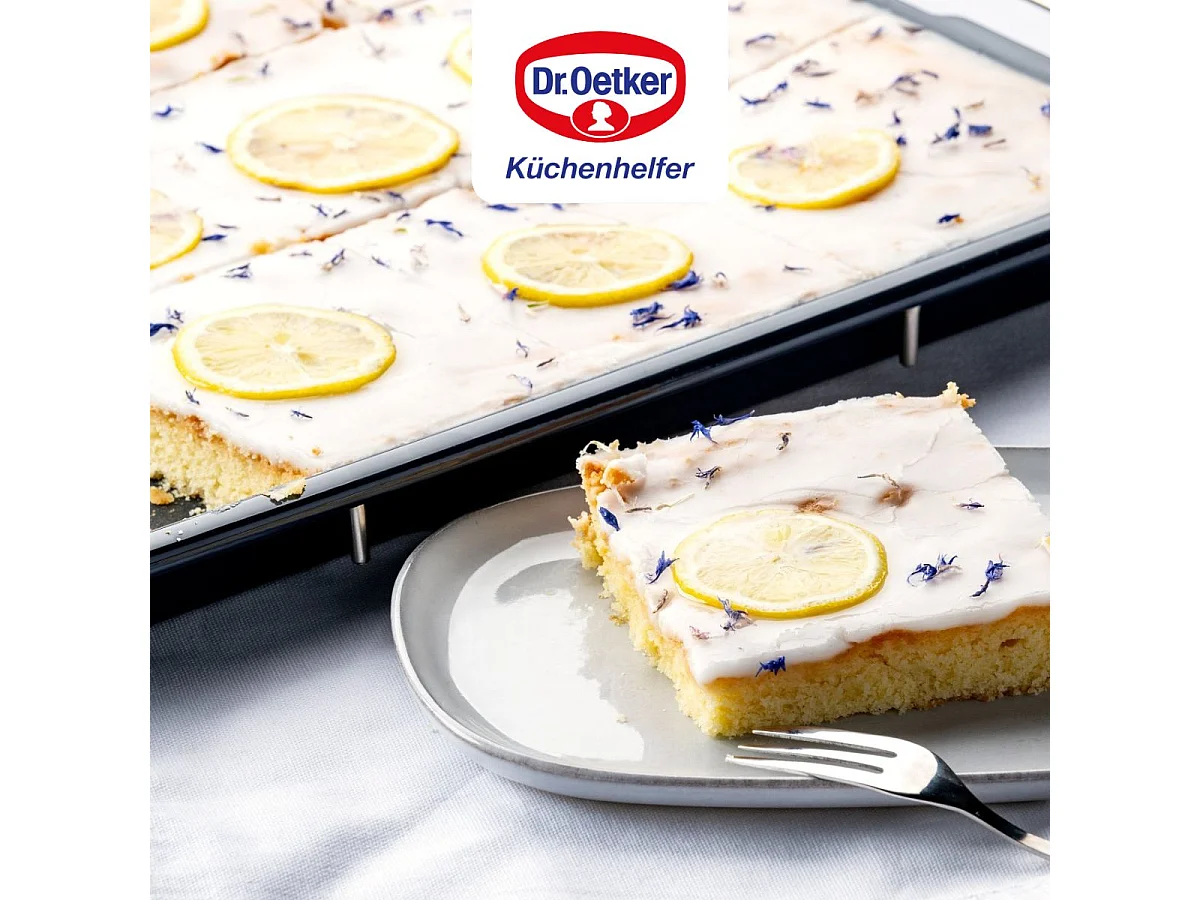 Plaque four extensible 41-53 x 33 cm Dr Oetker Back Liebe