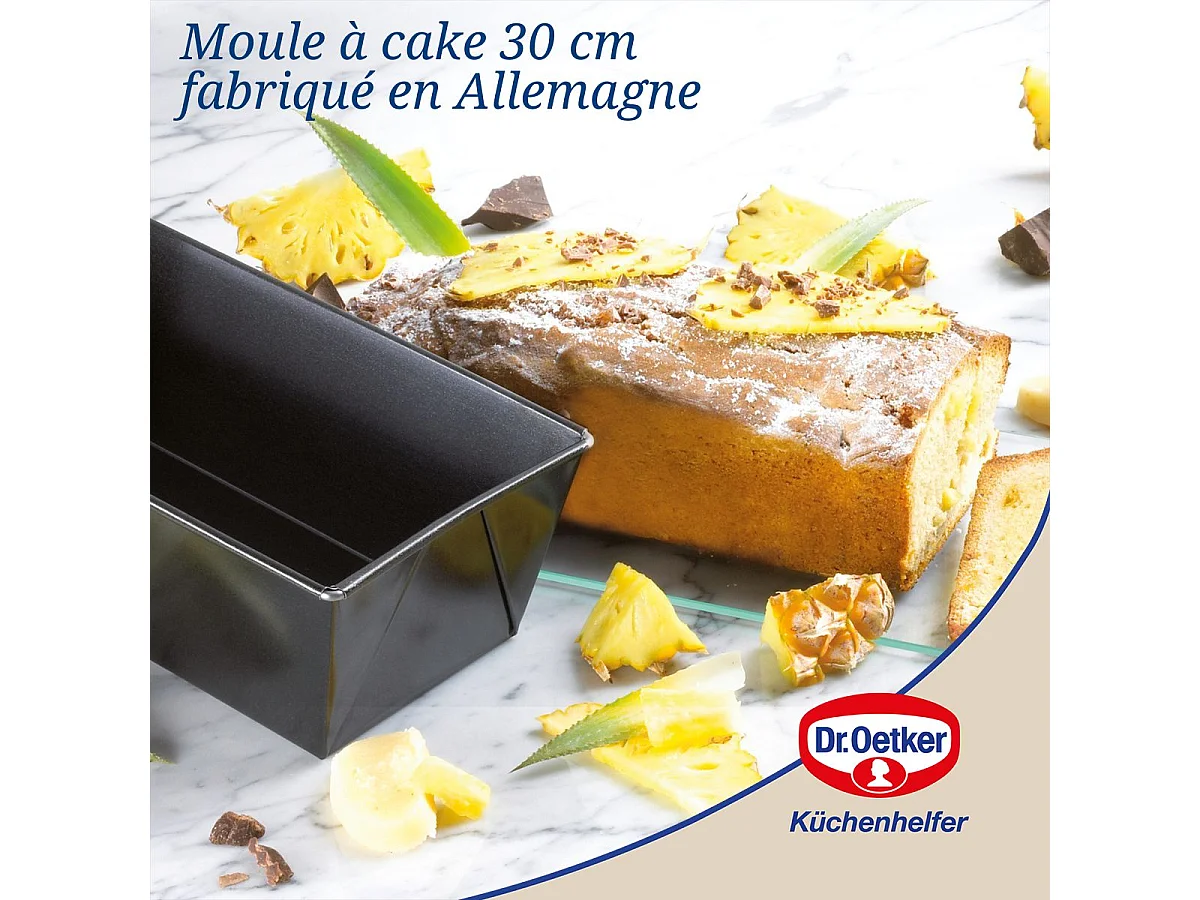 Moule à cake 30 x 11,5 cm Dr. Oetker Back-Freude