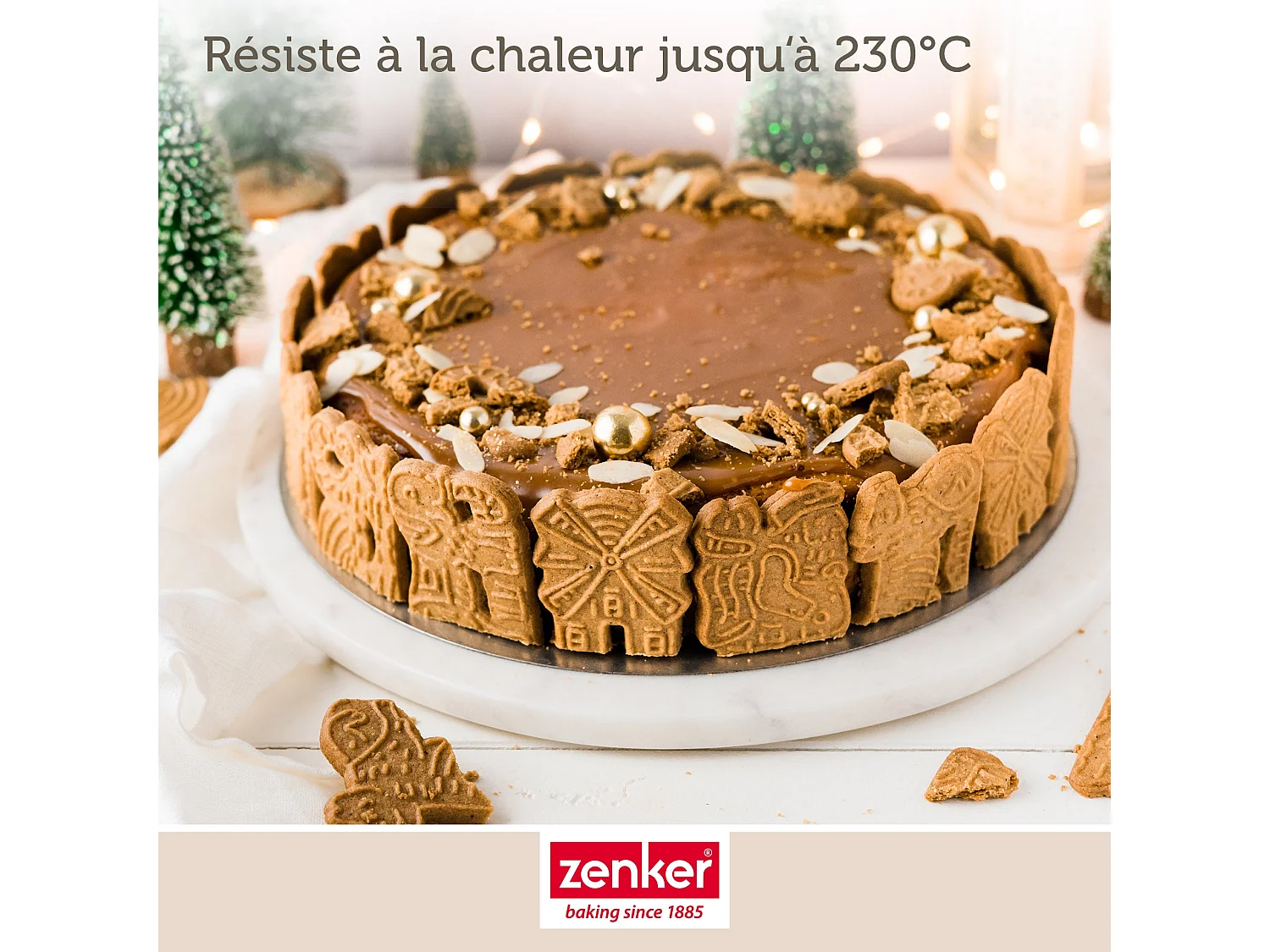 Moule à manqué à charnière 30 cm Zenker Black Metallic