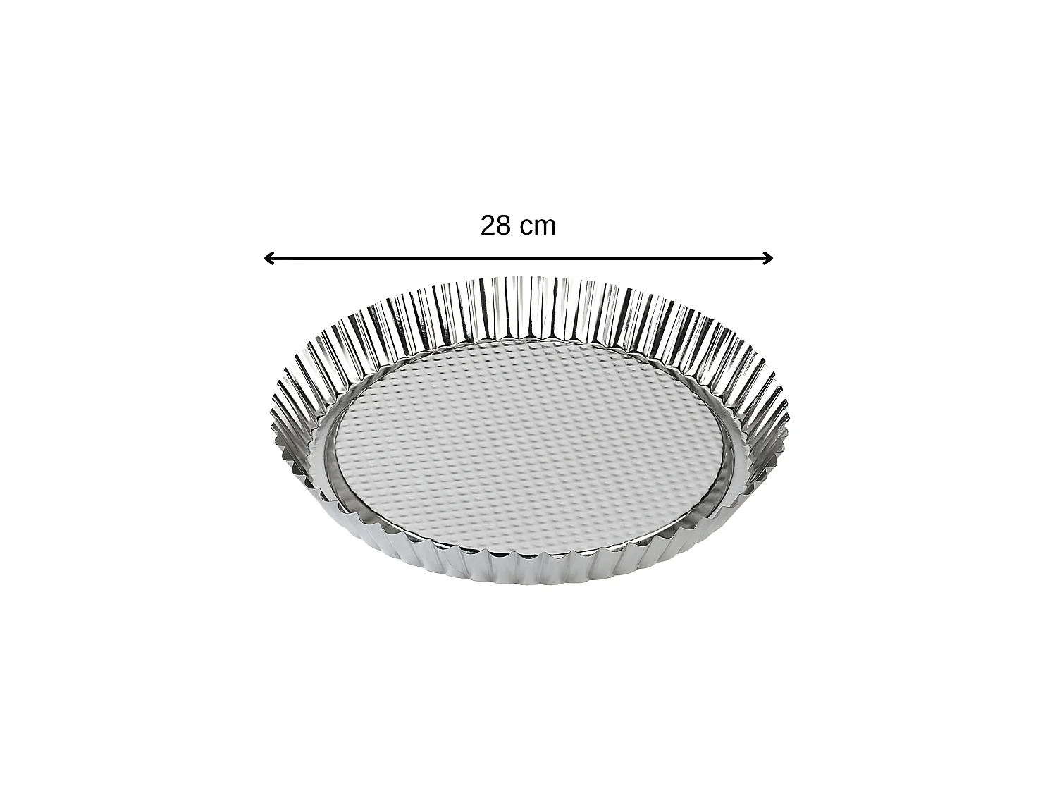 Moule à tarte renversée 28 cm Zenker Silver