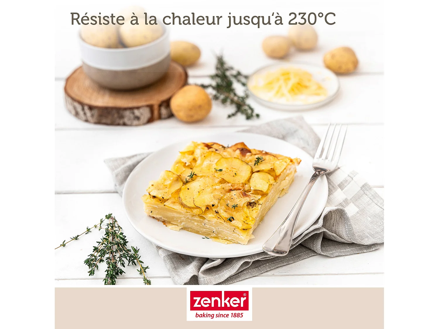 Lot de 2 moules à brownies 27 x 26 cm Zenker Special Creative