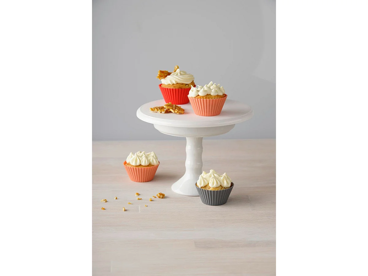 Lot de 12 caissettes muffins en silicone 7 cm Dr. Oetker Flexxibel Love