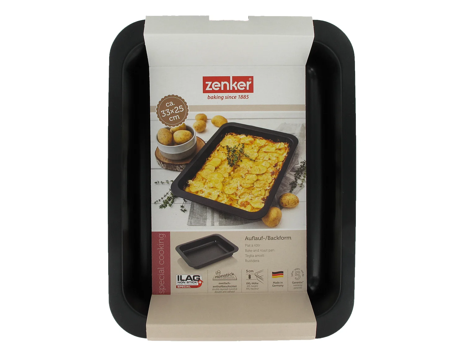 Plat à four 33 x 25 cm Zenker Spécial Cooking