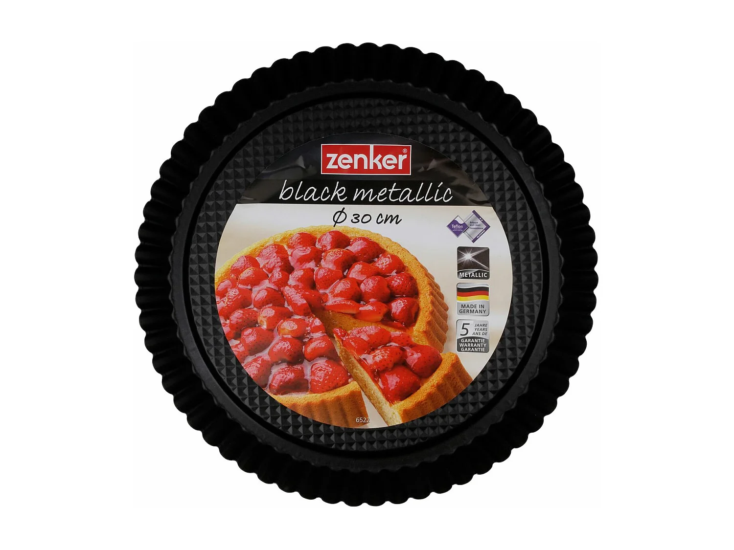 Moule à tarte renversée 30 cm Zenker Black Metallic